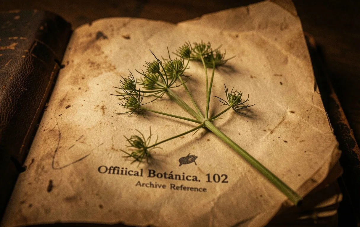 Detalle botánico editorial